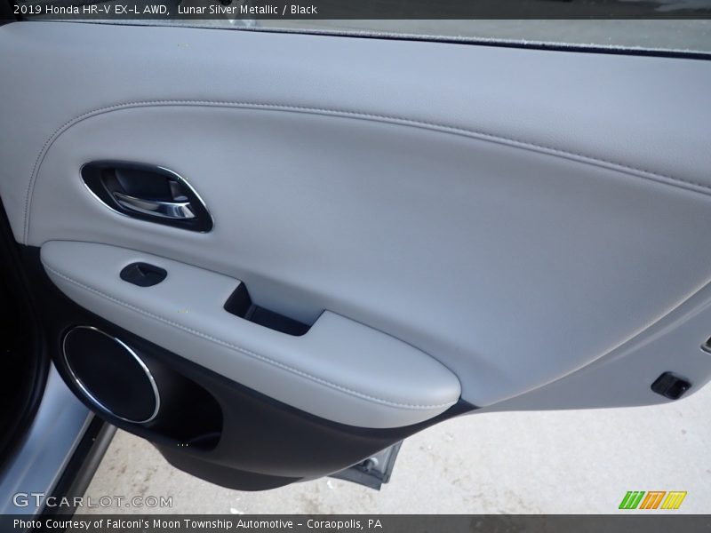 Lunar Silver Metallic / Black 2019 Honda HR-V EX-L AWD