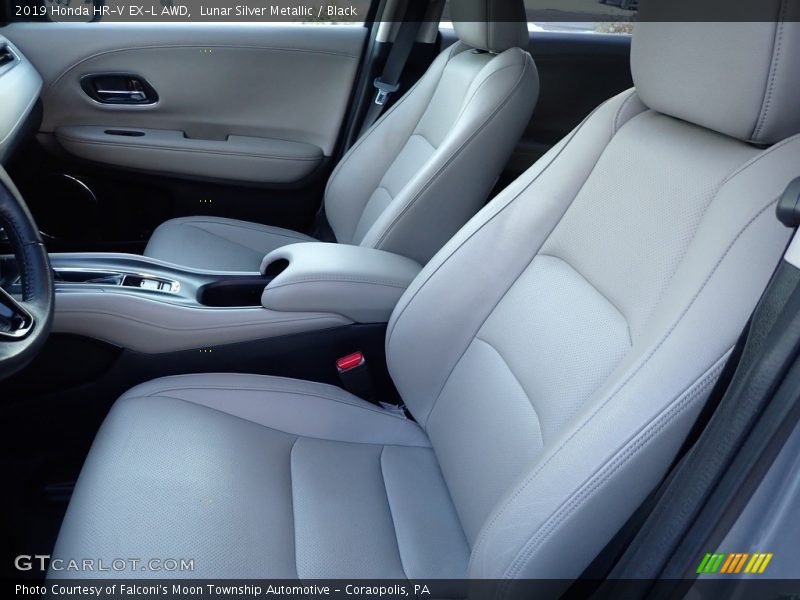 Lunar Silver Metallic / Black 2019 Honda HR-V EX-L AWD