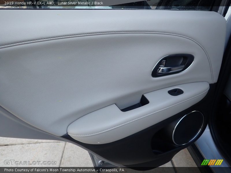 Lunar Silver Metallic / Black 2019 Honda HR-V EX-L AWD
