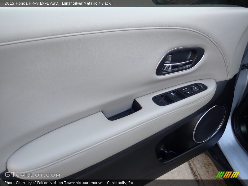 Lunar Silver Metallic / Black 2019 Honda HR-V EX-L AWD
