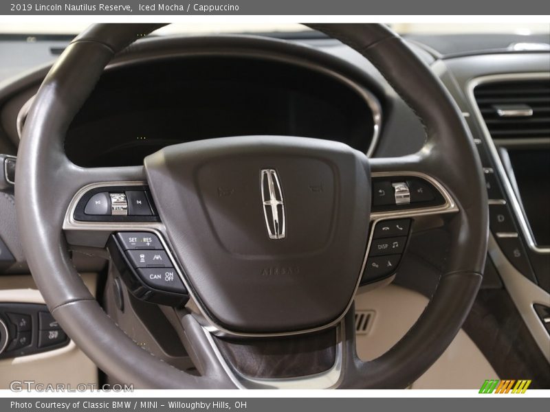  2019 Nautilus Reserve Steering Wheel