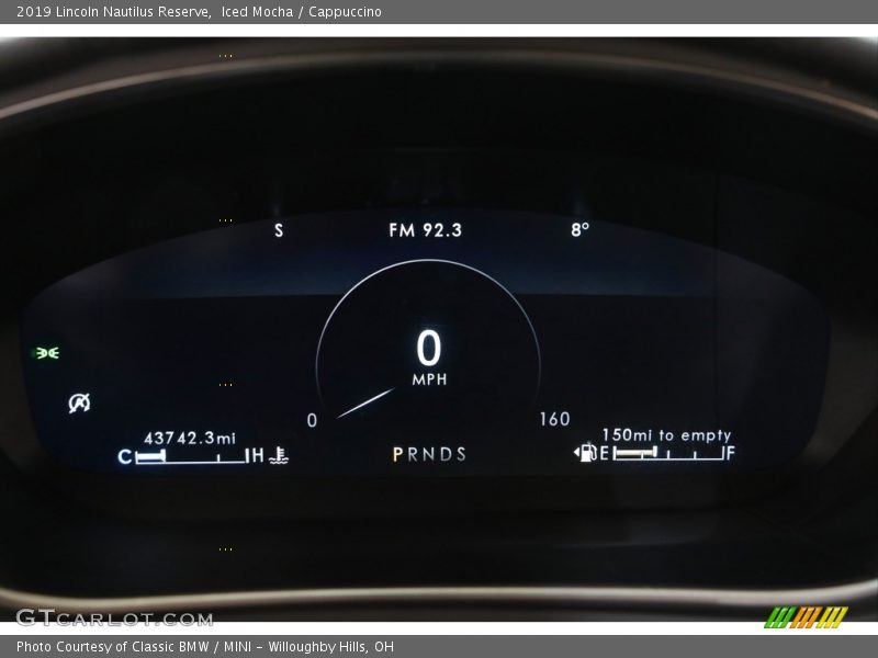  2019 Nautilus Reserve Reserve Gauges