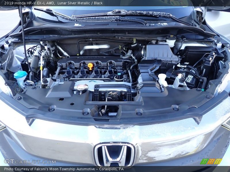 Lunar Silver Metallic / Black 2019 Honda HR-V EX-L AWD
