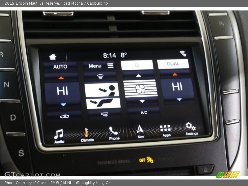 Controls of 2019 Nautilus Reserve