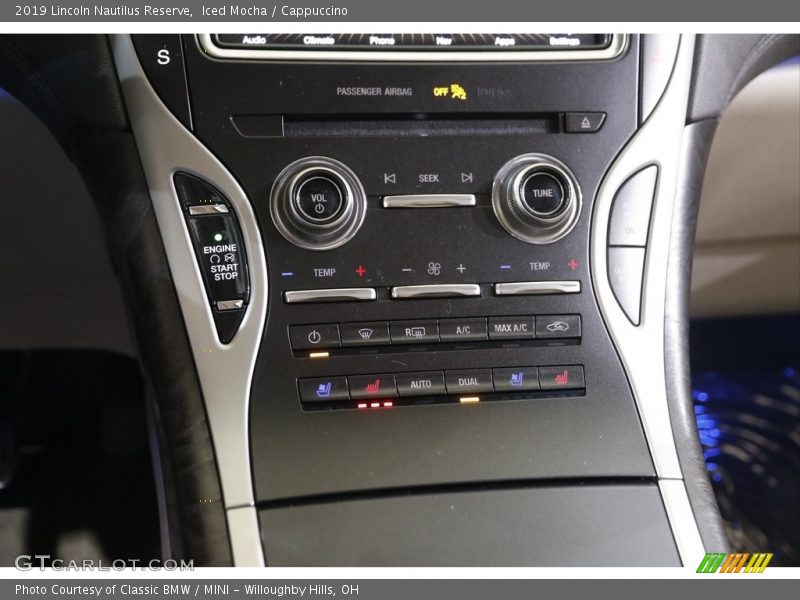 Controls of 2019 Nautilus Reserve