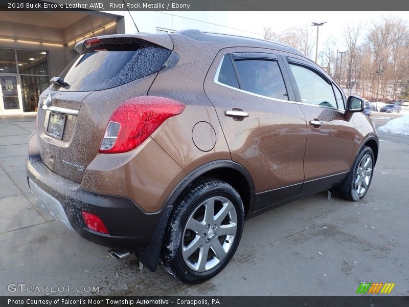 River Rock Metallic / Ebony 2016 Buick Encore Leather AWD