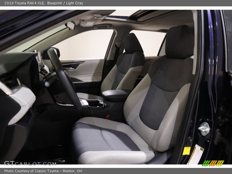 Blueprint / Light Gray 2019 Toyota RAV4 XLE