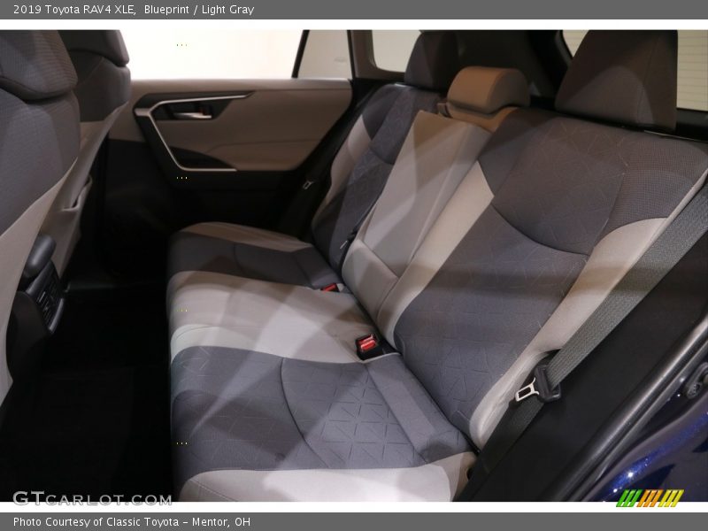 Blueprint / Light Gray 2019 Toyota RAV4 XLE