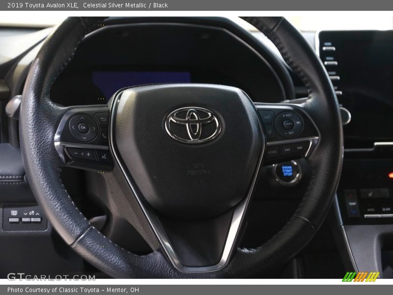 Celestial Silver Metallic / Black 2019 Toyota Avalon XLE