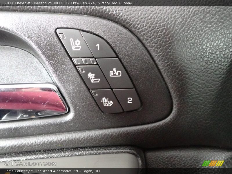Victory Red / Ebony 2014 Chevrolet Silverado 2500HD LTZ Crew Cab 4x4