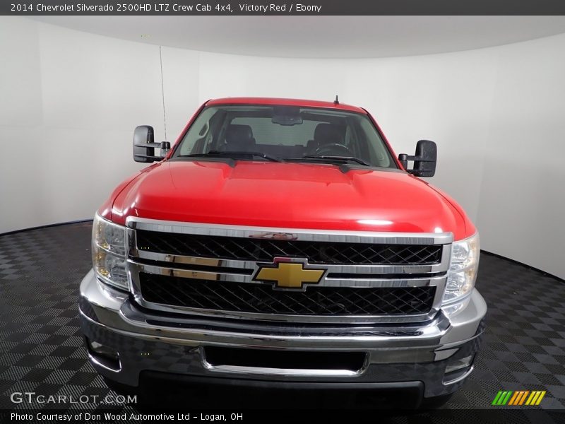 Victory Red / Ebony 2014 Chevrolet Silverado 2500HD LTZ Crew Cab 4x4