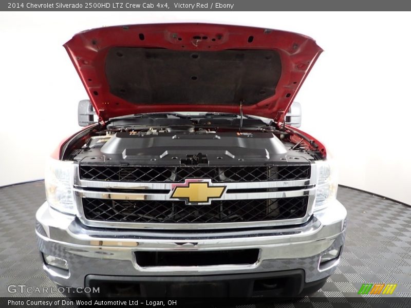 Victory Red / Ebony 2014 Chevrolet Silverado 2500HD LTZ Crew Cab 4x4