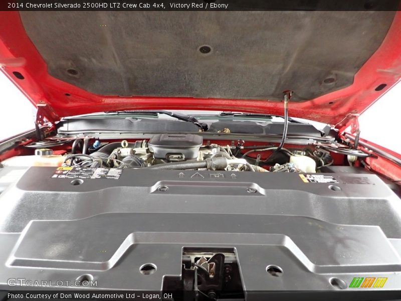 Victory Red / Ebony 2014 Chevrolet Silverado 2500HD LTZ Crew Cab 4x4
