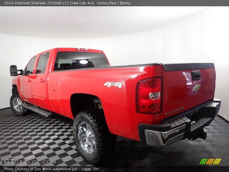 Victory Red / Ebony 2014 Chevrolet Silverado 2500HD LTZ Crew Cab 4x4