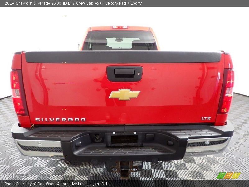Victory Red / Ebony 2014 Chevrolet Silverado 2500HD LTZ Crew Cab 4x4