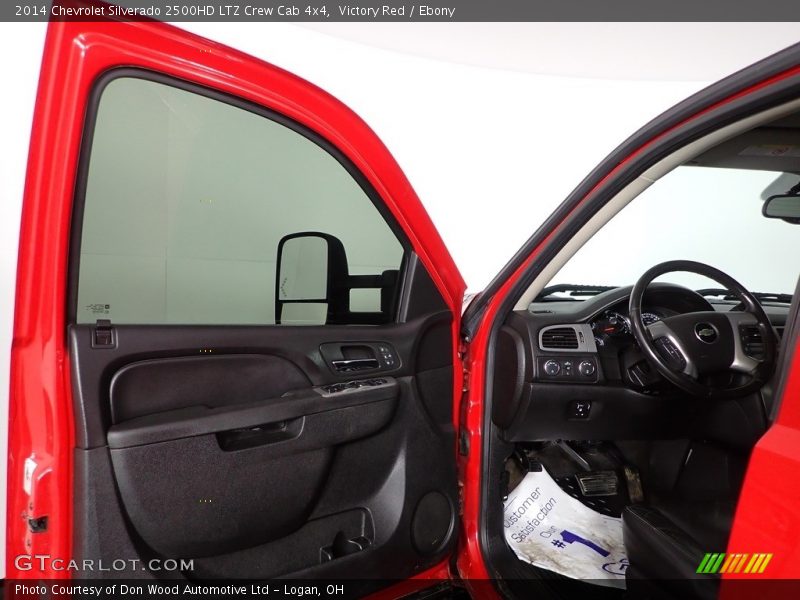 Victory Red / Ebony 2014 Chevrolet Silverado 2500HD LTZ Crew Cab 4x4