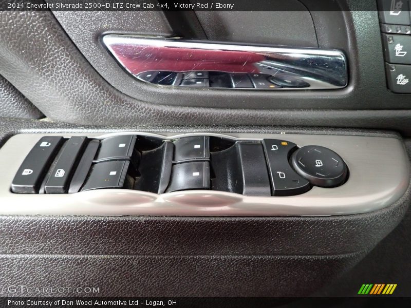 Victory Red / Ebony 2014 Chevrolet Silverado 2500HD LTZ Crew Cab 4x4