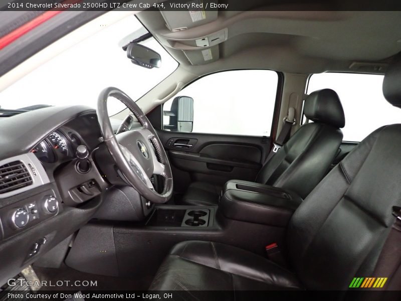 Victory Red / Ebony 2014 Chevrolet Silverado 2500HD LTZ Crew Cab 4x4