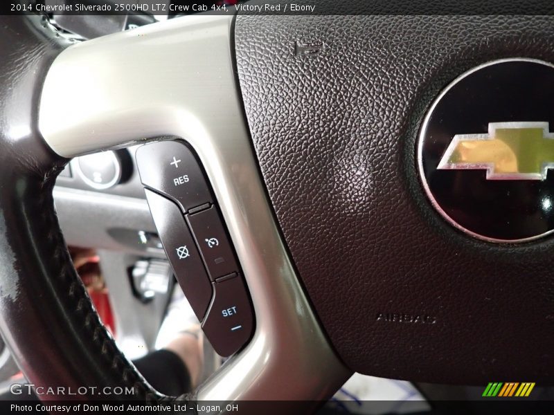 Victory Red / Ebony 2014 Chevrolet Silverado 2500HD LTZ Crew Cab 4x4