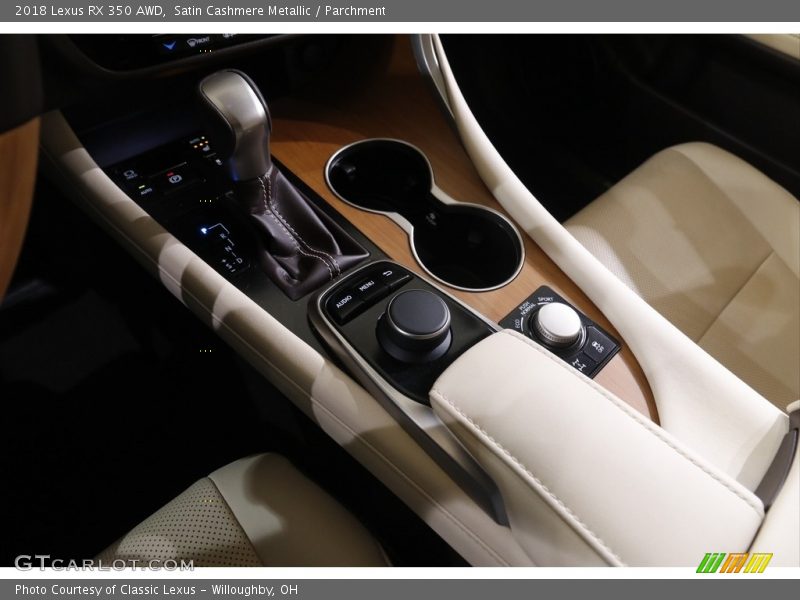 Satin Cashmere Metallic / Parchment 2018 Lexus RX 350 AWD