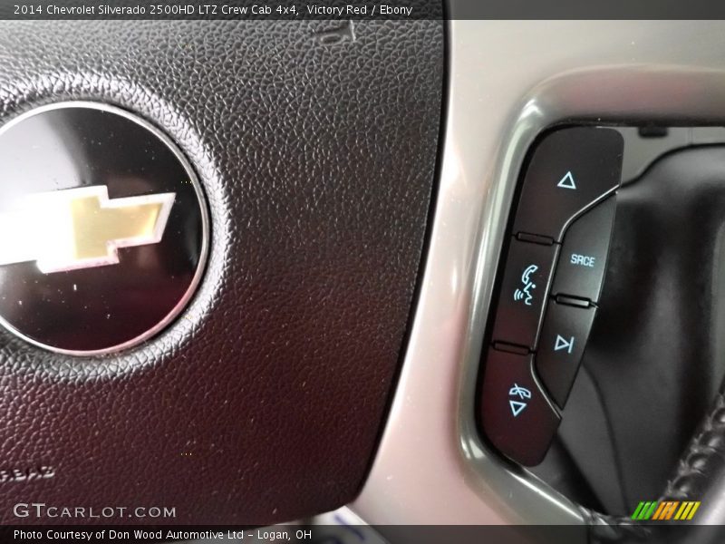 Victory Red / Ebony 2014 Chevrolet Silverado 2500HD LTZ Crew Cab 4x4