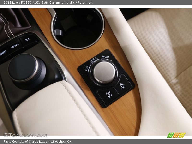 Satin Cashmere Metallic / Parchment 2018 Lexus RX 350 AWD