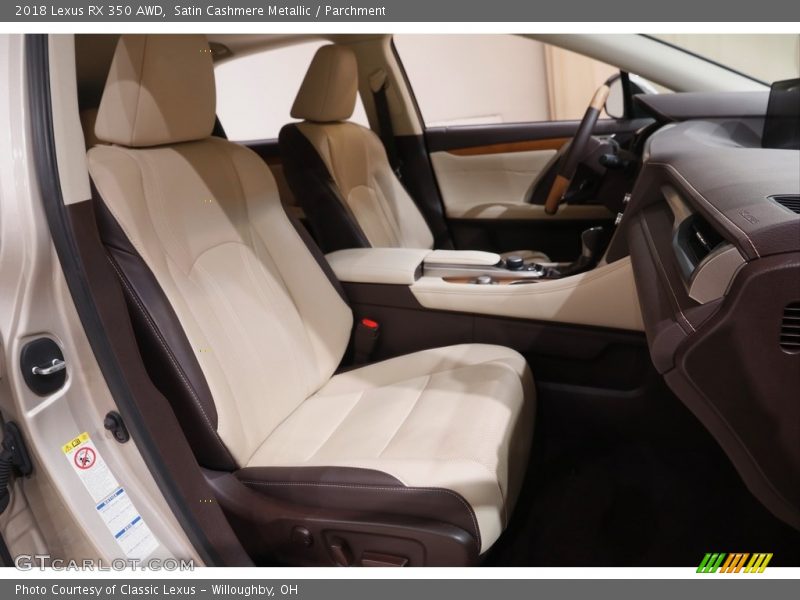 Satin Cashmere Metallic / Parchment 2018 Lexus RX 350 AWD