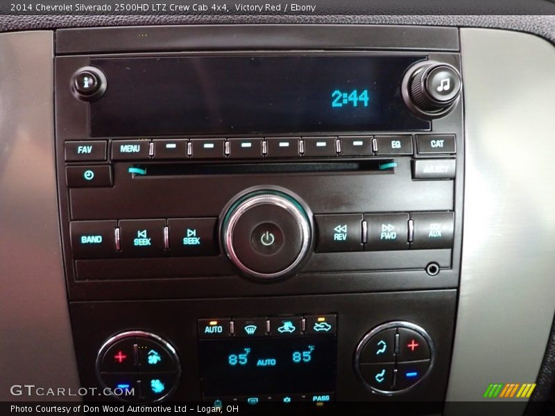 Victory Red / Ebony 2014 Chevrolet Silverado 2500HD LTZ Crew Cab 4x4