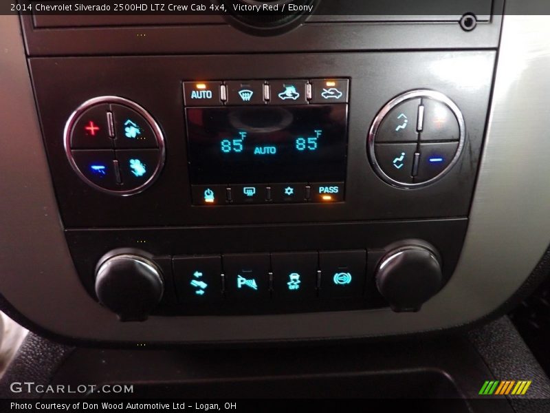 Victory Red / Ebony 2014 Chevrolet Silverado 2500HD LTZ Crew Cab 4x4