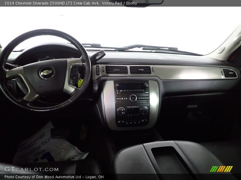 Victory Red / Ebony 2014 Chevrolet Silverado 2500HD LTZ Crew Cab 4x4