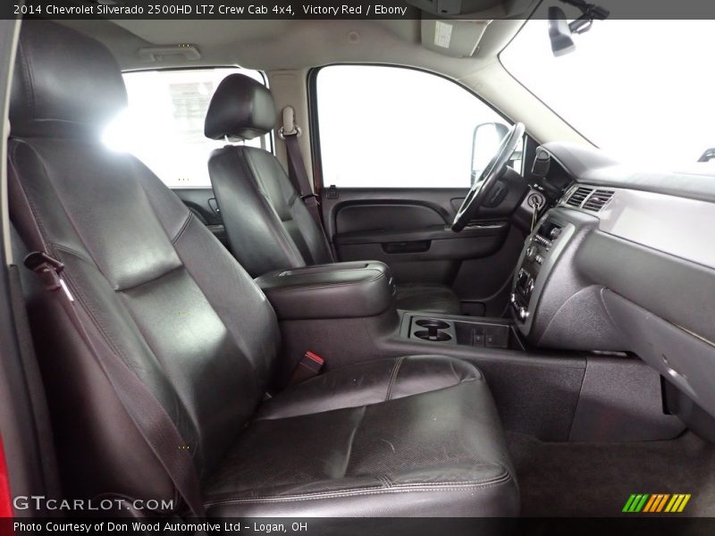 Victory Red / Ebony 2014 Chevrolet Silverado 2500HD LTZ Crew Cab 4x4