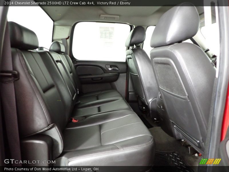 Victory Red / Ebony 2014 Chevrolet Silverado 2500HD LTZ Crew Cab 4x4