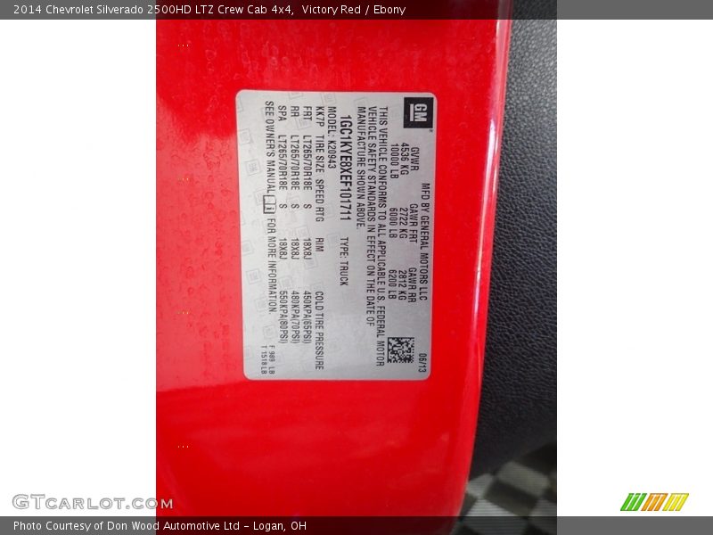 Victory Red / Ebony 2014 Chevrolet Silverado 2500HD LTZ Crew Cab 4x4
