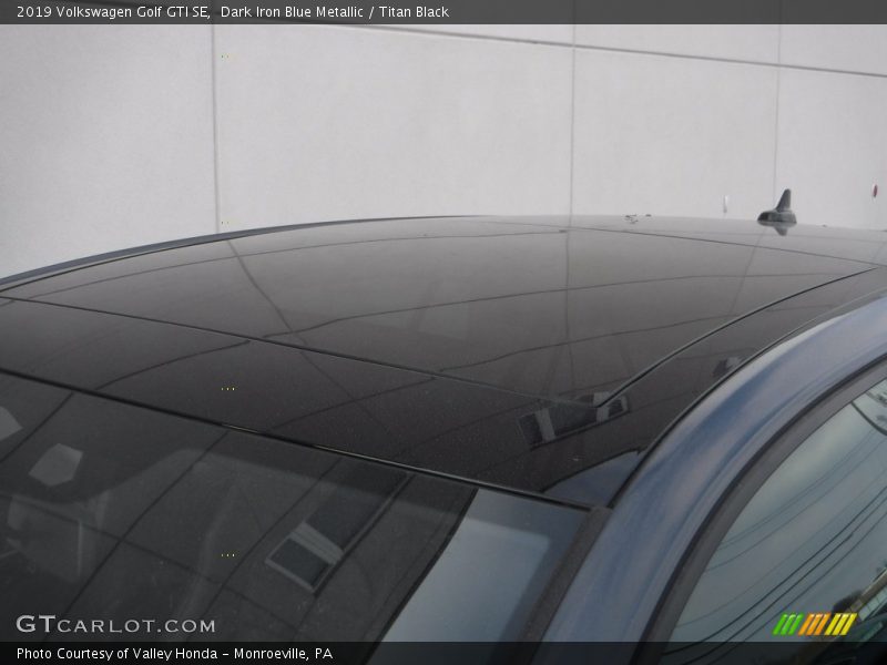 Dark Iron Blue Metallic / Titan Black 2019 Volkswagen Golf GTI SE