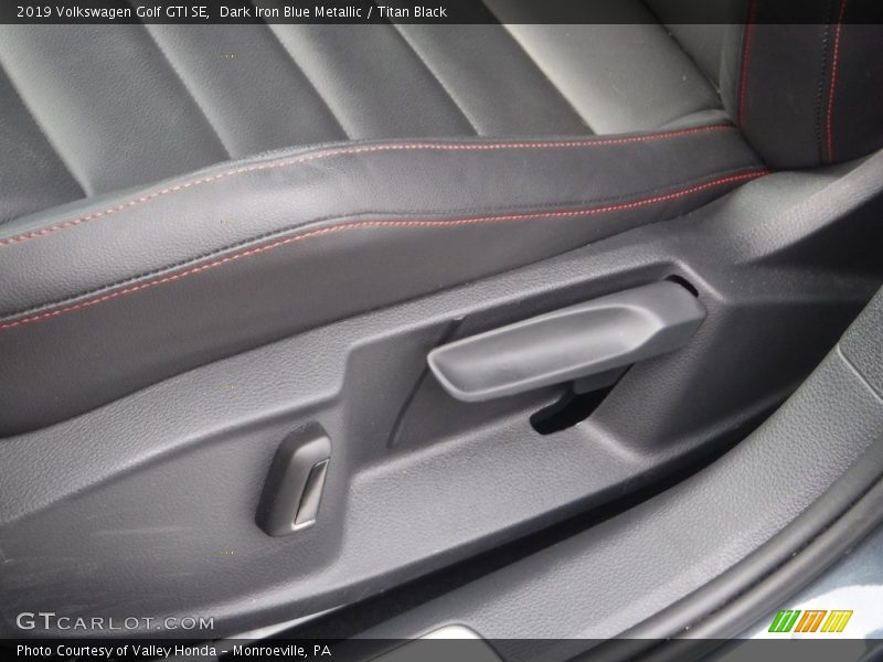 Dark Iron Blue Metallic / Titan Black 2019 Volkswagen Golf GTI SE