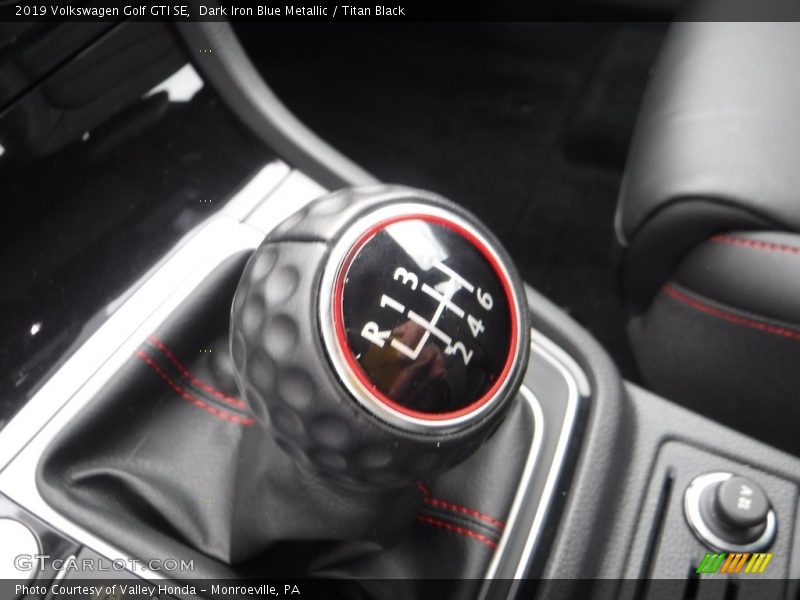 Dark Iron Blue Metallic / Titan Black 2019 Volkswagen Golf GTI SE