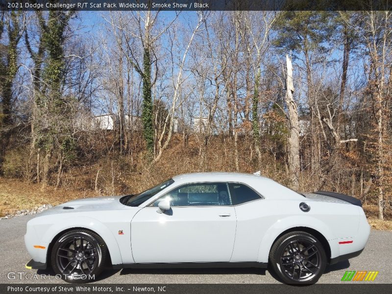 Smoke Show / Black 2021 Dodge Challenger R/T Scat Pack Widebody
