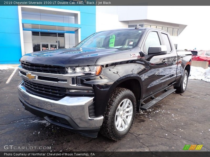 Black / Jet Black 2019 Chevrolet Silverado 1500 LT Double Cab 4WD