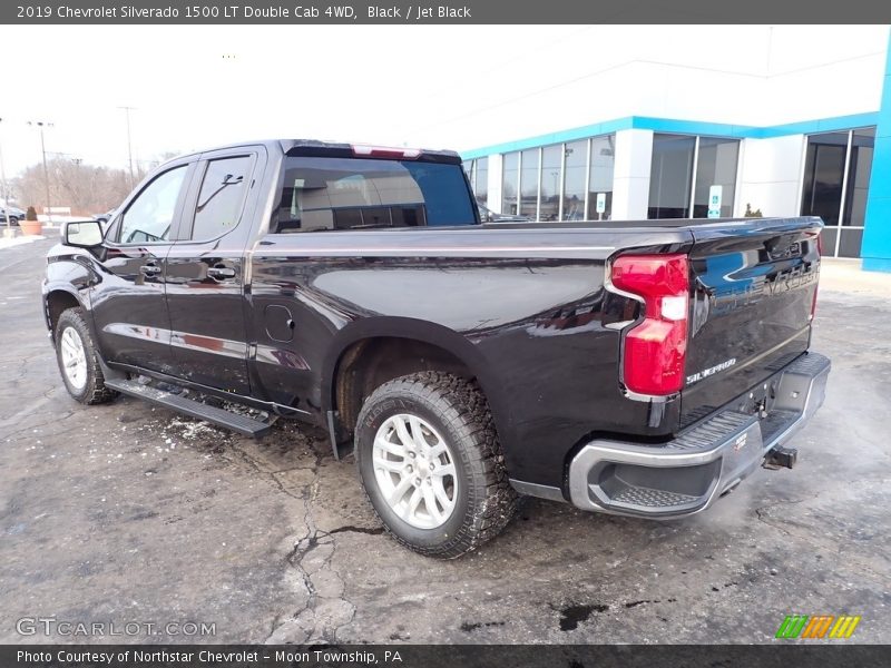 Black / Jet Black 2019 Chevrolet Silverado 1500 LT Double Cab 4WD