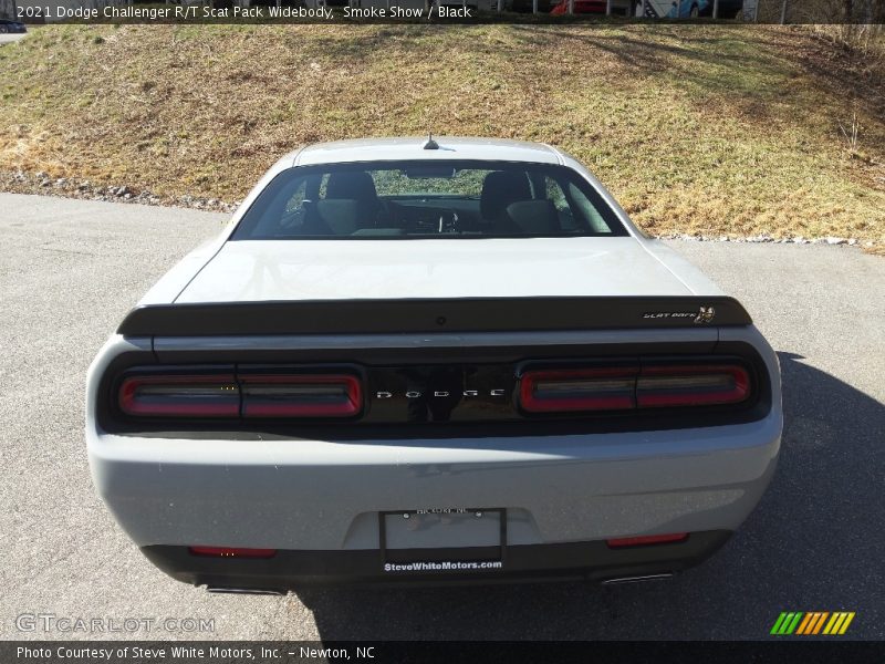 Smoke Show / Black 2021 Dodge Challenger R/T Scat Pack Widebody