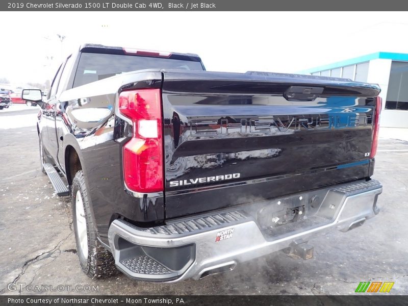 Black / Jet Black 2019 Chevrolet Silverado 1500 LT Double Cab 4WD