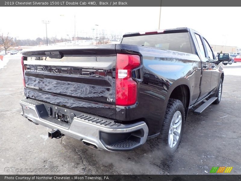 Black / Jet Black 2019 Chevrolet Silverado 1500 LT Double Cab 4WD