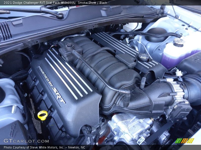 Smoke Show / Black 2021 Dodge Challenger R/T Scat Pack Widebody