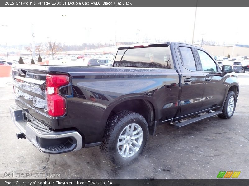 Black / Jet Black 2019 Chevrolet Silverado 1500 LT Double Cab 4WD