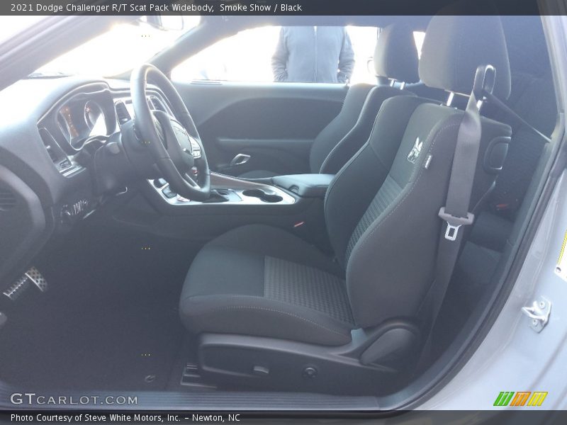 Smoke Show / Black 2021 Dodge Challenger R/T Scat Pack Widebody