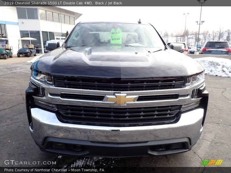 Black / Jet Black 2019 Chevrolet Silverado 1500 LT Double Cab 4WD