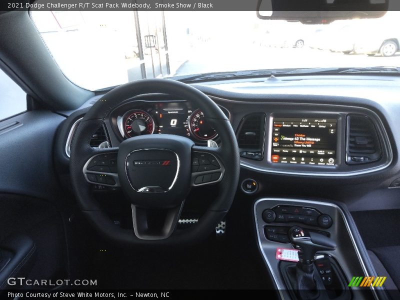 Smoke Show / Black 2021 Dodge Challenger R/T Scat Pack Widebody