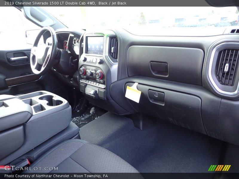 Black / Jet Black 2019 Chevrolet Silverado 1500 LT Double Cab 4WD
