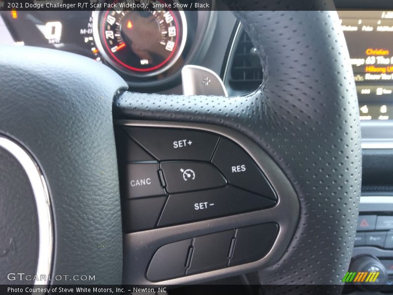 Smoke Show / Black 2021 Dodge Challenger R/T Scat Pack Widebody