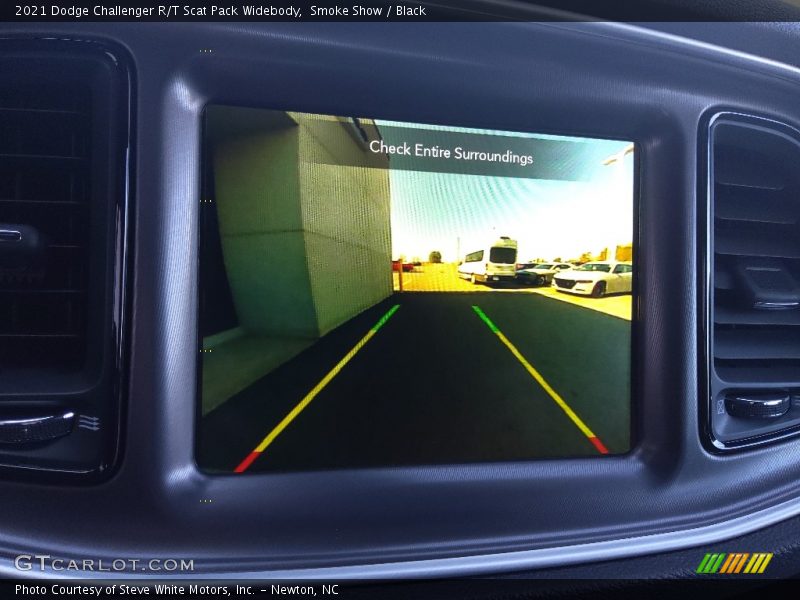 Smoke Show / Black 2021 Dodge Challenger R/T Scat Pack Widebody